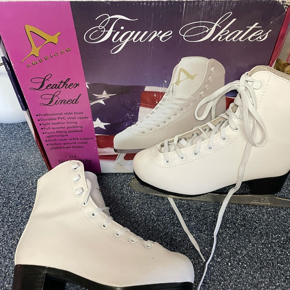 American girls ice skates.